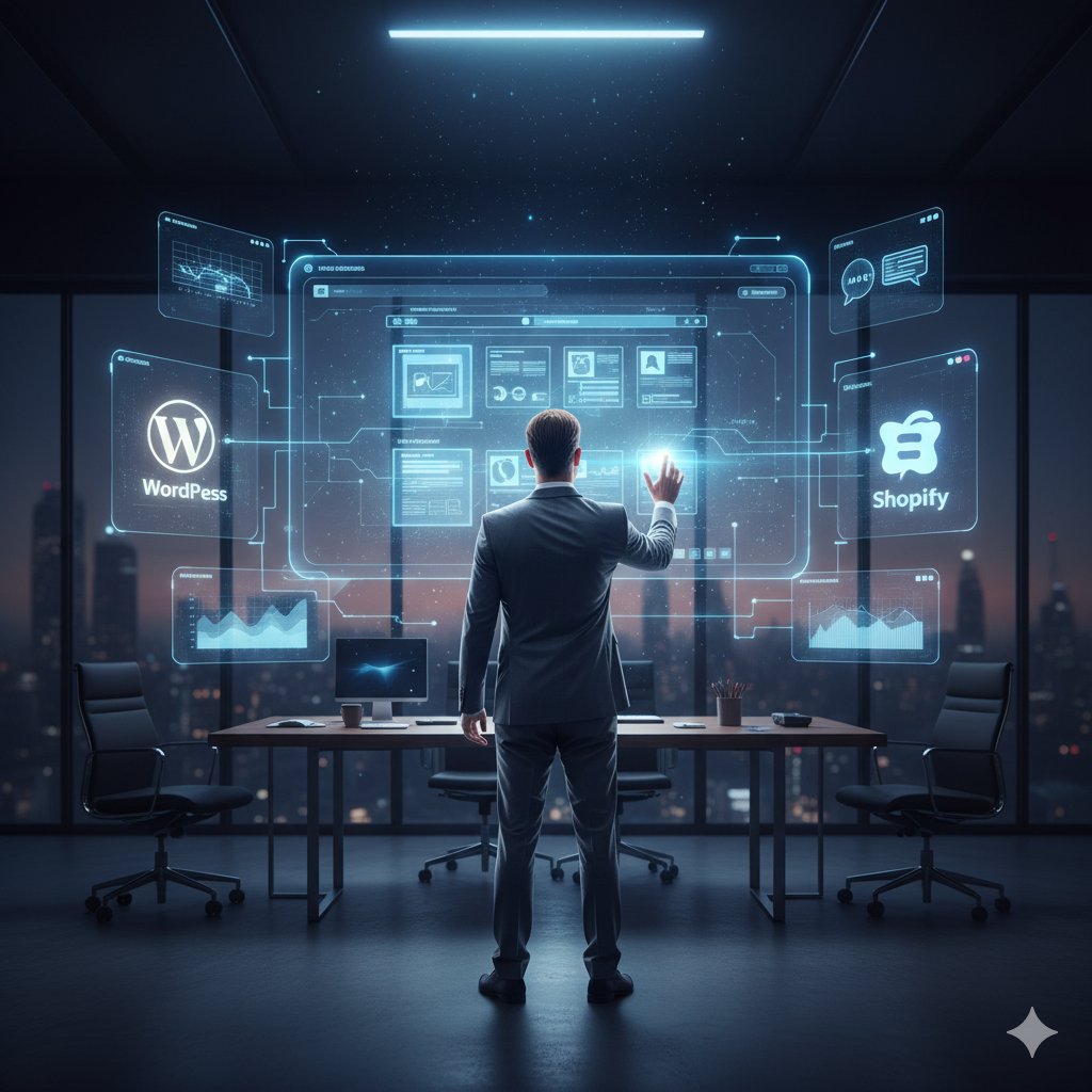 Skynetjoe1's tweet image. Your website isn’t just a design—it’s your 24/7 salesperson.

We build AI-integrated WordPress &amp;amp; Shopify sites that chat with visitors, book appointments, and close sales automatically.

Because in 2025, “modern” means automated.

🧠 #AIWebDesign #WordPress #Shopify #Automation