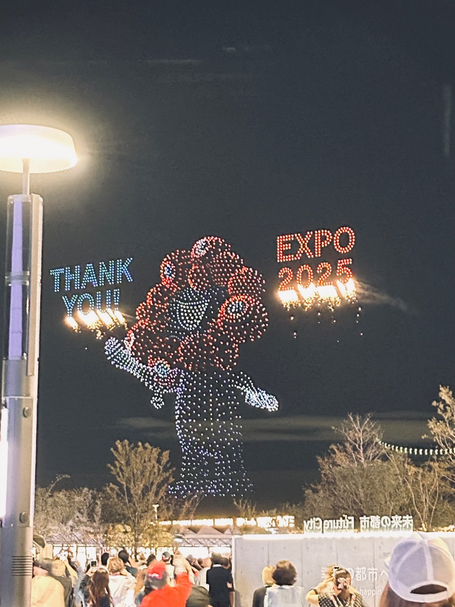 moto2376's tweet photo. 9月から仕事でイキ倒した
EXPO2025

#EXPO2025
#ドローンショー https://t.co/Pg5gaYt4Q4