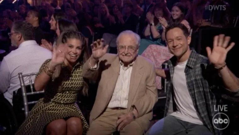 98 years young Mr Feeny #dwts #DancingWiththeStars