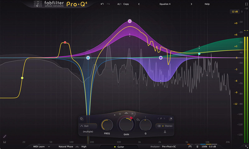 daretokuguitar's tweet image. ⚡️Pro-Q4が入った「 #FabFilter Essentials Bundle」がセール⚡️

イコライザープラグインのゲームチェンジャーであるFabFilter Pro-Q4！
イントロセールがなかったので、様子見していた人も少なくないはず！

今回のFabFilterセールでは
Pro-Q4が入った「FabFilter Essentials…