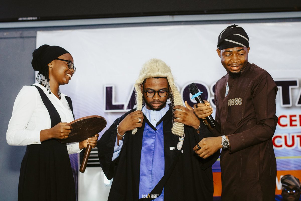 ako_thegreat's tweet photo. 13β’10β’2025
A dream fulfilled I officially assumed office as Speaker of the 36th LASUSU Studentsβ Parliamentary Council.
Grateful for the trust to lead 110 Honourable Members representing 50,000+ LASUITES.
This is service, not status.
#LASU #LASUSU #LASUSPC https://t.co/kQhsMQuBFz
