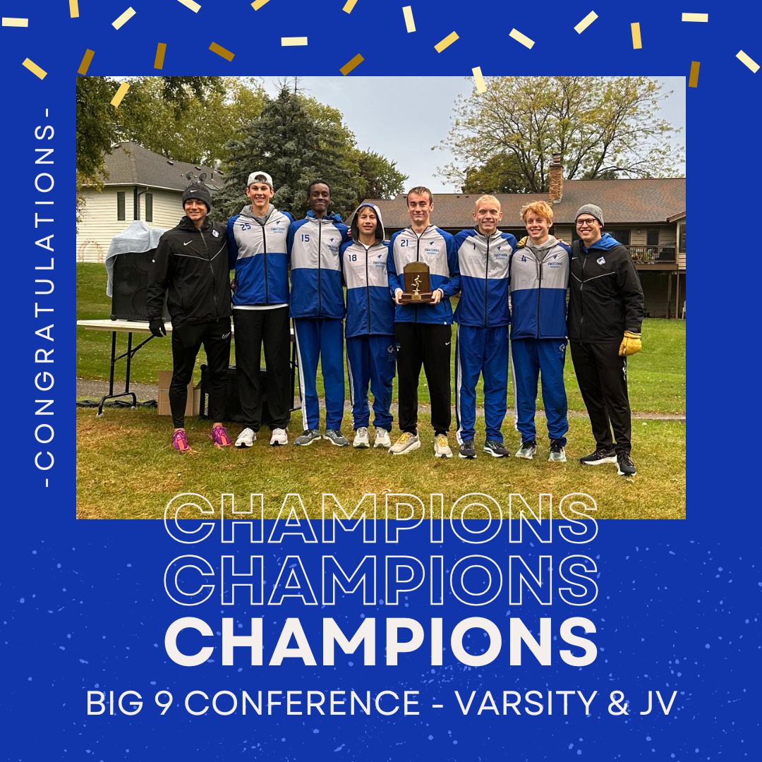 Congratulations to the boys for winning Varsity and JV Big 9 CHAMPIONS!!