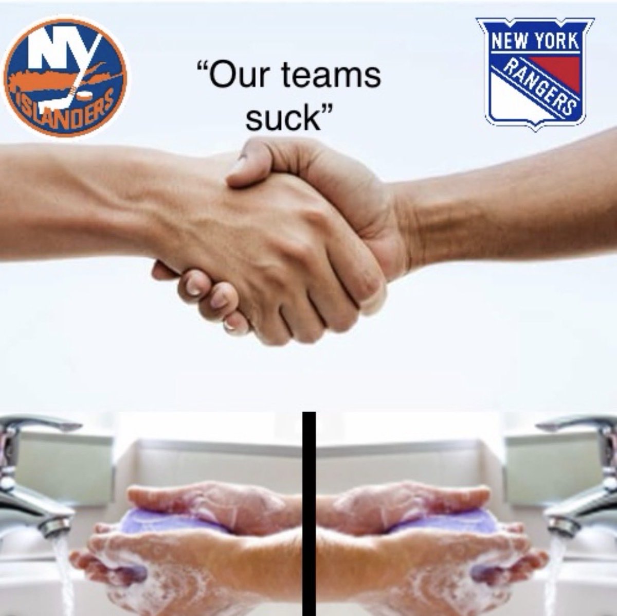 - Isles haven’t won in their first three games played
- Rangers haven’t scored a single goal at home yet 

The state of New York hockey everyone