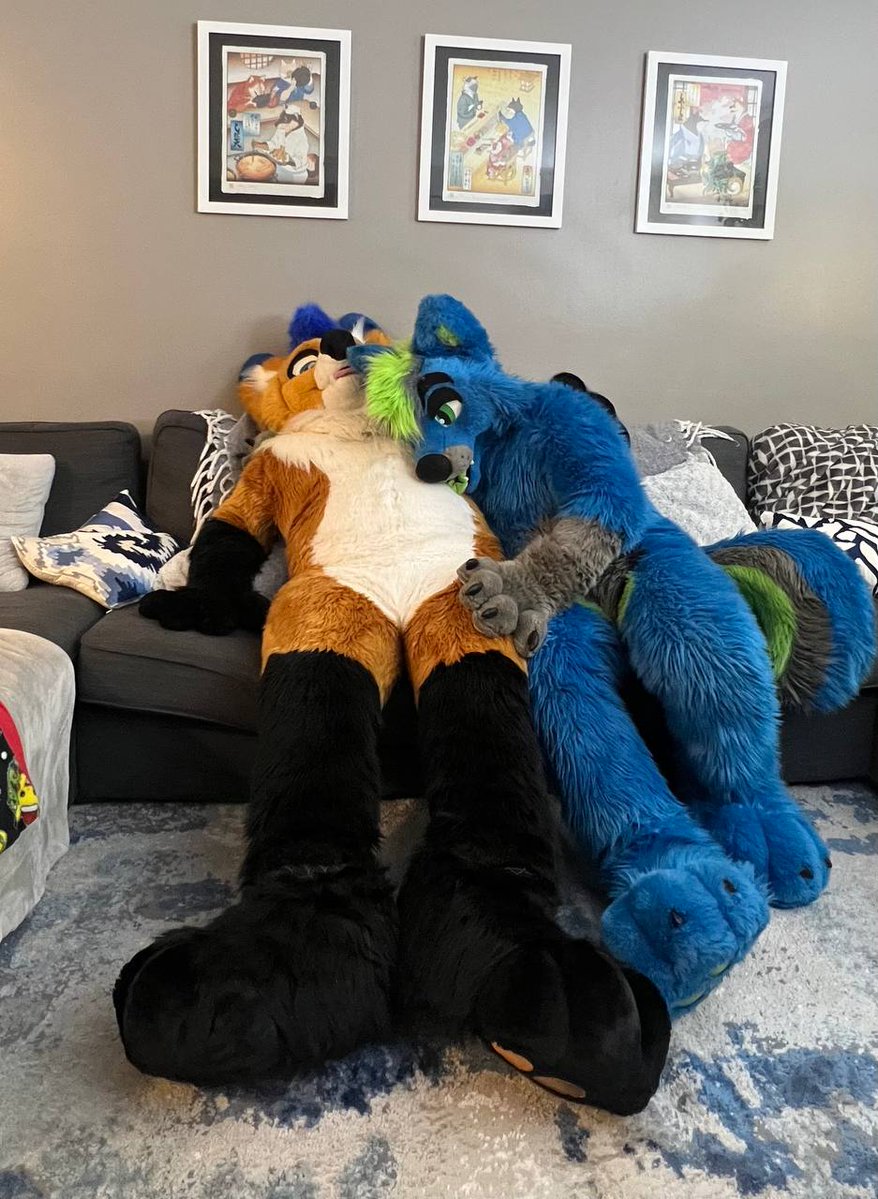 AeroFoxπ¦π@FWA (@aerofox64) on Twitter photo <a href="/RiverwolfVulcan/">Vulcan Riverwolf</a> enjoying a nice soft foxπ, but there's still room on the other side of meπ₯Ί
#furry #tummytuesday <a href="/RiverwolfVulcan/">Vulcan Riverwolf</a> enjoying a nice soft foxπ, but there's still room on the other side of meπ₯Ί
#furry #tummytuesday