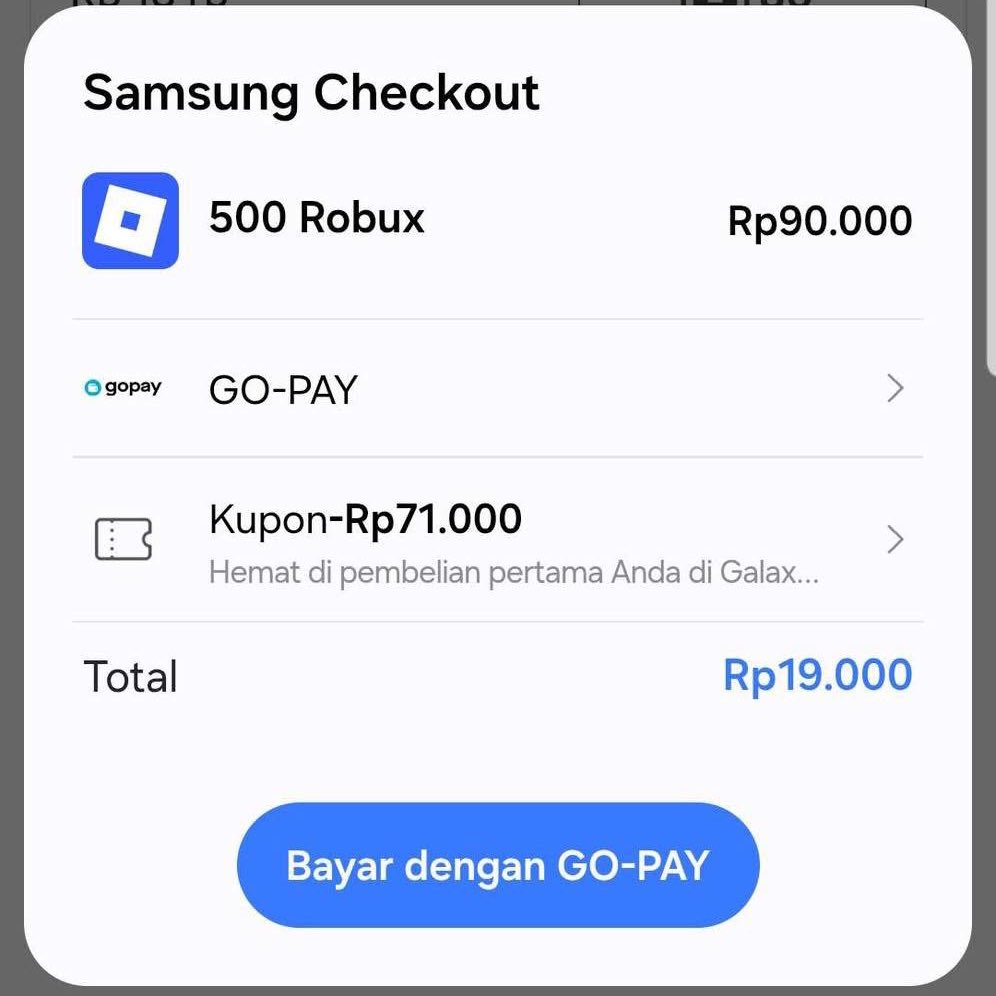 kimmyexp's tweet image. PROMO TOP UP ROBUX ROBLOX
500 ROBUX cuma 19RB ‼️‼️
(khusus user HP Samsung)
1️⃣Buka Samsung Store / Galaxy Store
2️⃣Masuk ke tab Acara (Event) - pastiin ada voc itu (pict 2)
3️⃣Install aplikasi Roblox lewat Galaxy Store (bukan dari Play Store)
4️⃣kalau udh ada hapus dulu, install…