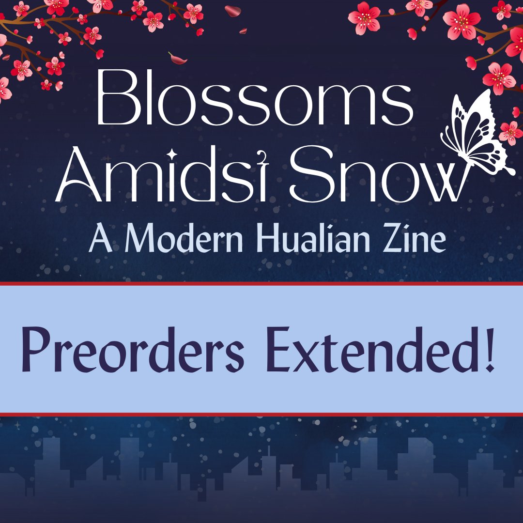 Blossoms Amidst Snow: a Modern Hualian zine tweet media