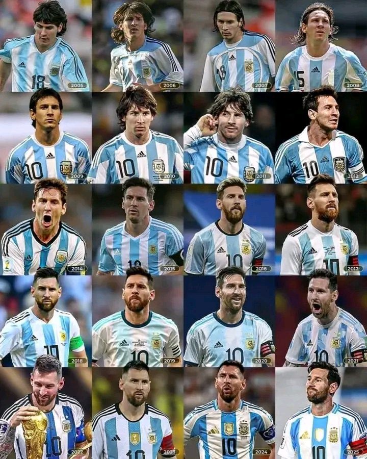 🚨🚨🚨🚨 قصة واعد لـ أسطورة تاريخي !

🇦🇷 ليونيل ميسي :

☑️ 2005 المساهمة رقم 1
✅ 2025 المساهمة رقم 1284

☑️ 2005 الهدف رقم 1
✅ 2025 الهدف رقم 886

☑️ 2005 أسيست رقم 1
✅ 2025 أسيست رقم 398

🐐 مساهمات وألقاب وإنجازات وتاريخ يكتب ويسطر