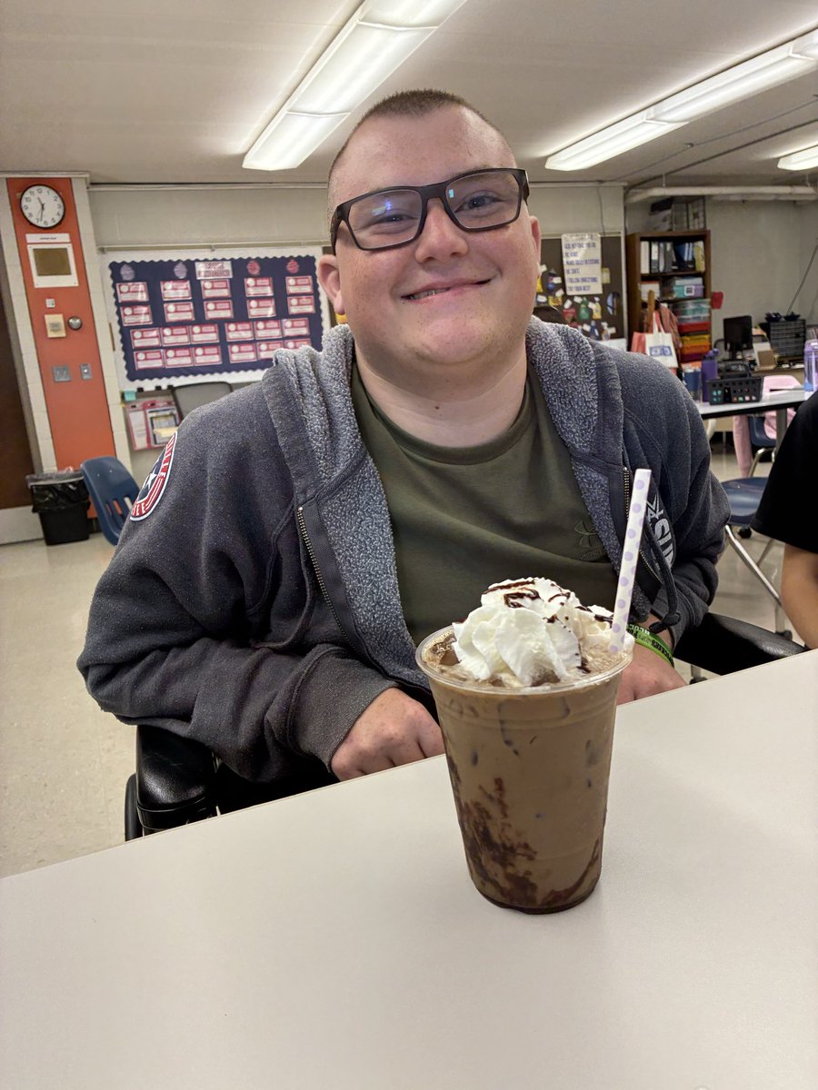 AbleNotLabel's tweet image. Today, we launched the expansion of Capable Confections!  ABLE students have been working hard to perfect the specialty coffee menu - now available to NRHS staff &amp;amp; students! From fresh brews to sweet treats, this crew continues to brew independence &amp;amp; bake the world a better place