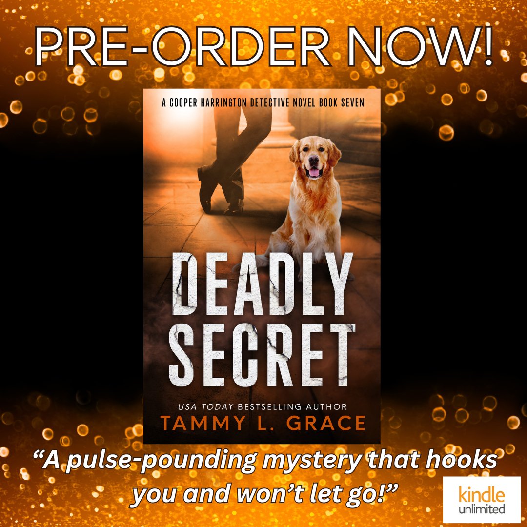 HUGE NEWS! Coop's next case is coming soon. Pre-order DEADLY SECRET today. It releases on January 7, 2026. If you enjoy print, it will be available on release day.
amazon.com/dp/B0FW65XPCD
Here's more about this one:
A vanished intern. A city of secrets. A truth worth dying for.