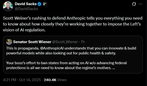 MarioNawfal's tweet image. 🚨🇺🇸 ANTHROPIC CO-FOUNDER WARNS AI IS BECOMING SELF-AWARE...

Jack Clark, Anthropic co-founder, just dropped an essay comparing AI development to childhood fears of monsters in the dark, except this time the monsters are real:

&quot;In 2025, we are the child from that story and the…