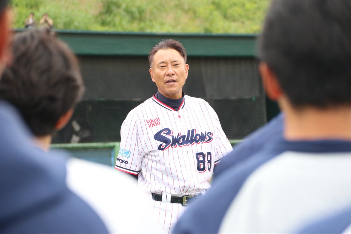 池山監督 本日より秋季練習スタート #池山隆寛 #swallows