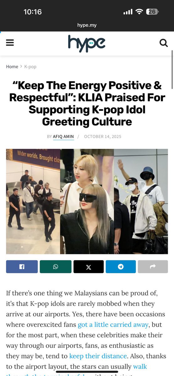 i guess its applied particularly for your fandom isn’t??

so… if BTS ever comes to malaysia, i wanna see army not doing any fan projects for the airport team, no army welcoming and waiting at the airport.

just a reminder. we’ll see.