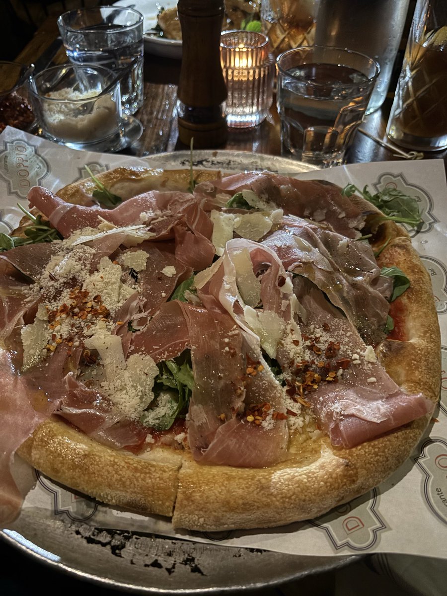 zebra3V1's tweet image. Parma apizza  fantastic