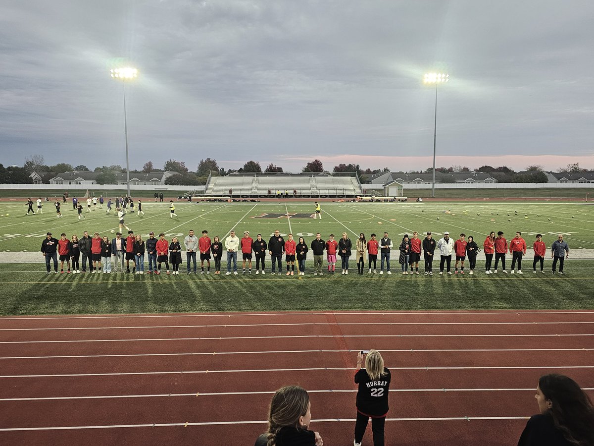 Huntley_Soccer's tweet photo. Congratulations to our seniors. Four years of blood, sweat and tears capped off by an undefeated season in conference. Thank you for your hard work, commitment and leadership. Continue to make your mark upon the world and represent us wherever you go! https://t.co/vG6c23So3l