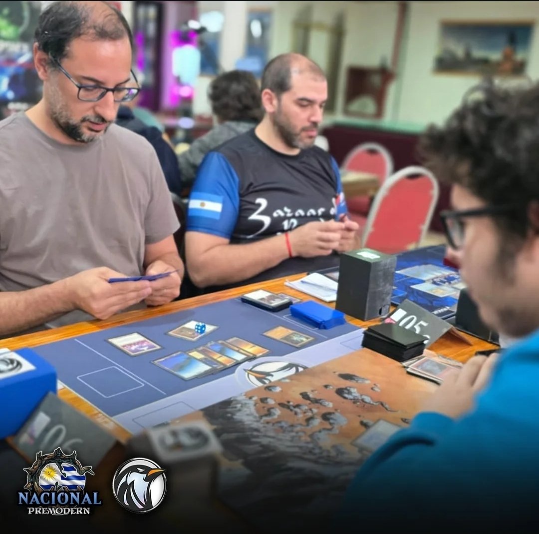 VampiricTutor_'s tweet photo. Some photos from the #premodernmtg National Championship in 🇺🇾 Uruguay at @MornarStore. 📸 @VampiricTutor_ @FBigalli63626 @MagicLair @BaghdadBazaar and @cafegames in action! @PremodernUy great coverage! Top 8 Decks here ➡️ https://t.co/jNCtbcLEWa https://t.co/Wg0eETIIFM