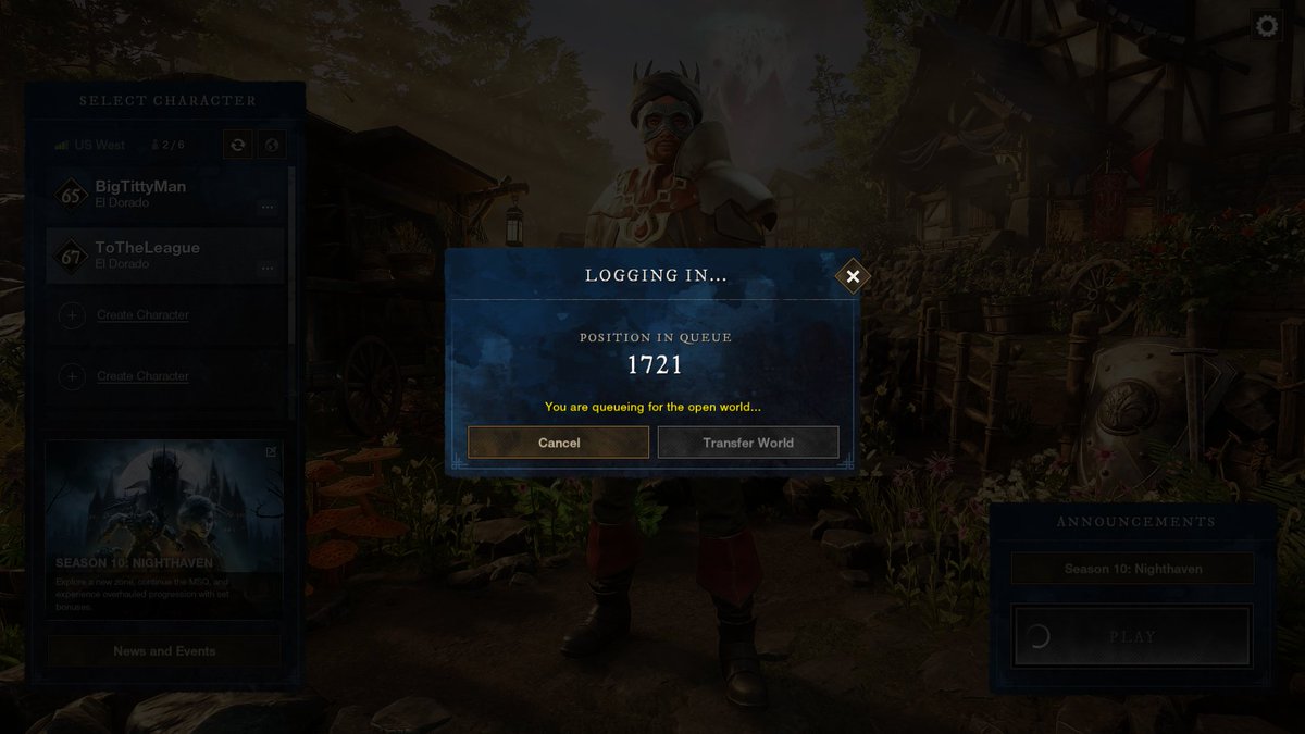 ToTheLeague23's tweet photo. The 2025 New World Experience... @amazongames @playnewworld #NewWorld #Gaming #Streamer #MMO #MMORPG #RT #trend #fyp #AmazonGames #FixYourGame https://t.co/NnTIaLx7jv