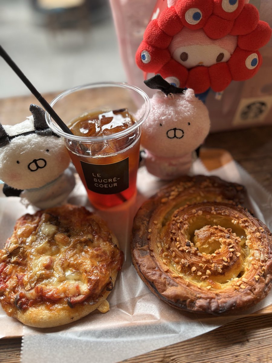 クリニックが早く終わったので、穴場のベーカリーカフェに寄ったよ🥐☕∗*ﾟ