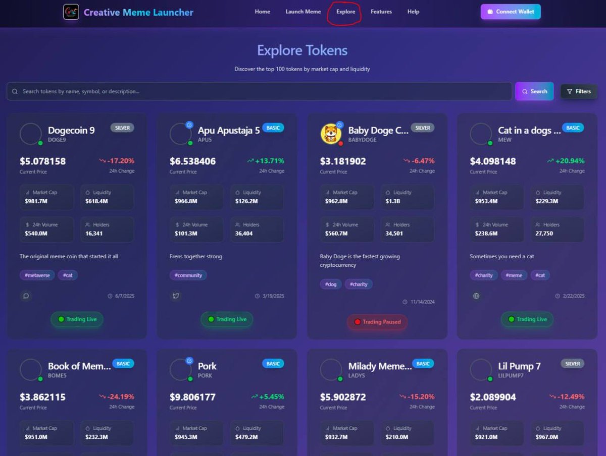 CMEdevelops's tweet image. The @CMEdevelops launchpad is nearly ready!
CME is changing the game with a launchpad that is focused on security and sustainability. With heavy bot and sniper protection, we will give projects a chance to build instead of spending their first few weeks fighting off insiders.