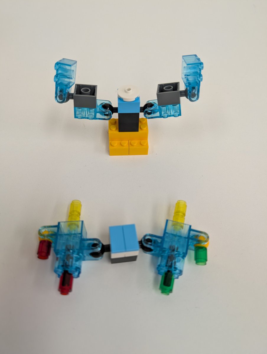 NetUe6's tweet image. 今週のチグハグ塾生（小学生の姉弟）の作品です。
イラスト作品『ホラー宝石ツリー』
レゴ作品『攻撃カー、収納カー、合体ドローン』

他の画像もご覧になりたい方は👇
humannet-edu.com/robot/works-20…

#レゴ #WeDo #ibisPaintX #イラスト #iPad #大阪市習い事塾代助成 #上本町