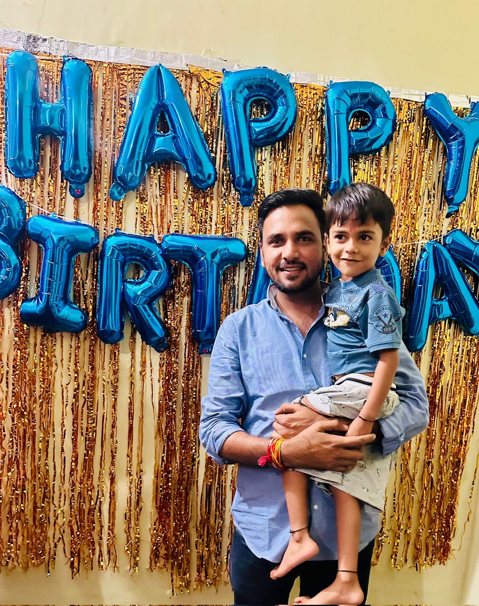 Mahaveergurjar_'s tweet photo. 🎂✨ Happy Birthday to my lovely son Parth!
Your smile is the biggest happiness of our life ❤️
May God bless you with endless joy, good health, and success always 🙏💫 https://t.co/Mpib8ID2pG