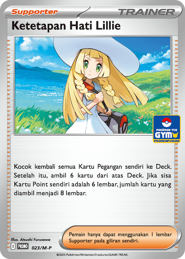 TeamUnitedofTri's tweet photo. Buat card list di promo gym kali ini, hit paling bagusnya "Ketetapan Hati Lillie", full list nya bisa cek di https://t.co/tqge5P4CML, yg mau join atau tanya boleh lgsg masuk ke https://t.co/g5VTy60zZT https://t.co/4qeq0ToyOp