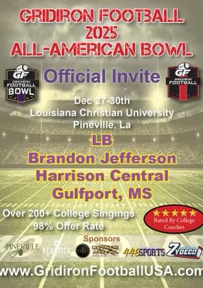 Brandon71050555's tweet photo. Thank you for the. Love and invite coach 🫡🏈
@GridironFootbal @KevinMoses38 @OhioXsAndOs @CoachLanceo @LL7NV https://t.co/g8HbVwoLx4
