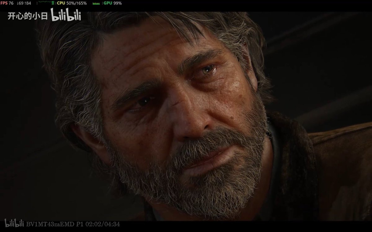 XrayMuseum's tweet image. Under the free perspective plugin mod, I realized that Joel was crying when he first started playing guitar, and my heart was shattered😭😭😭😭#JoelMiller #TheLastofUs