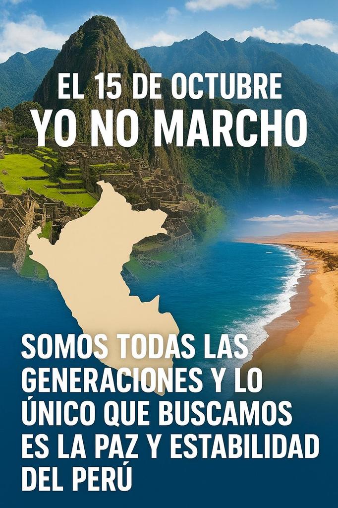 roeperu's tweet image. Necesitamos construir, No destruir.  🇵🇪
#NoAlaMarcha