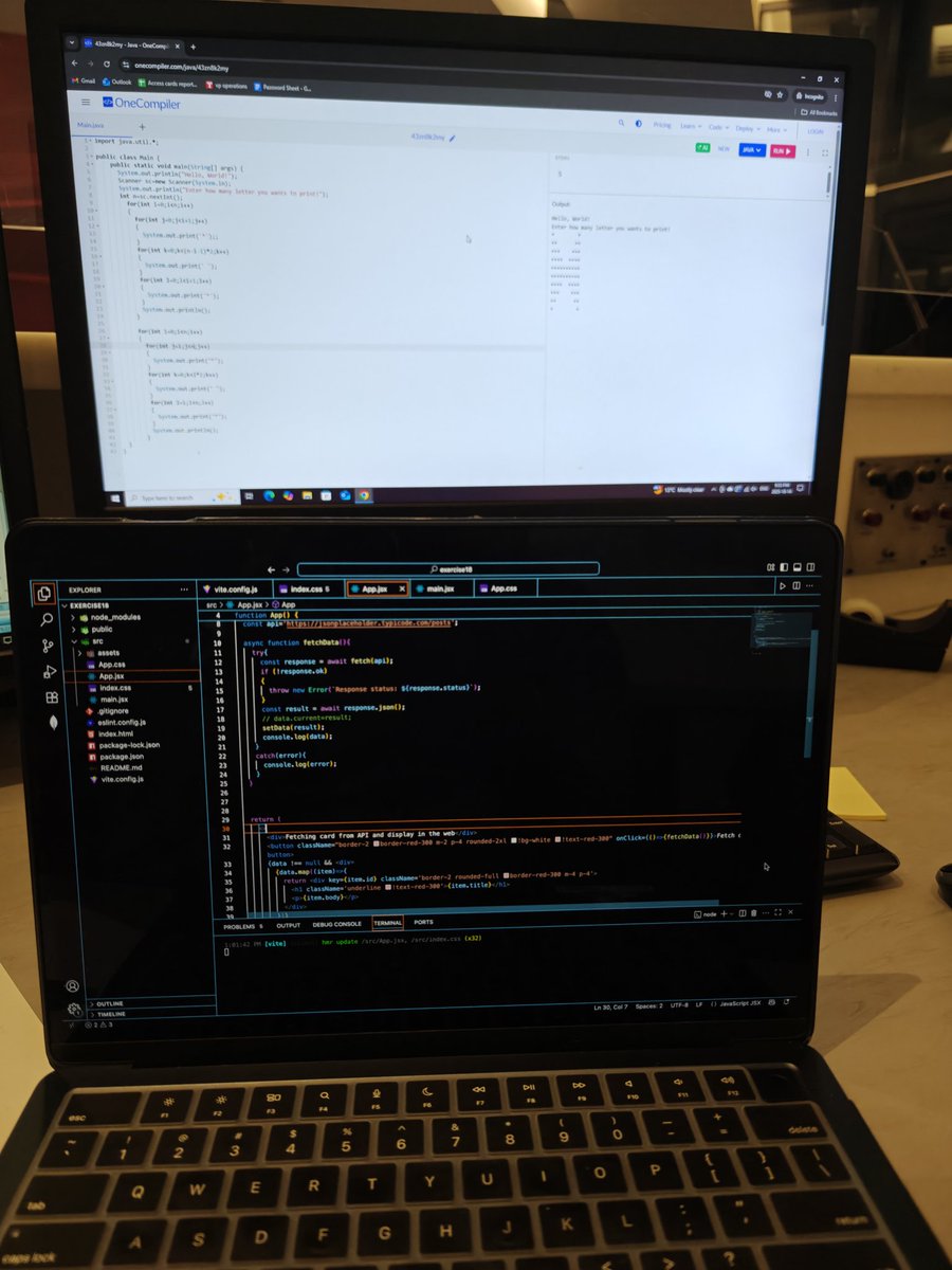 NitinParashar00's tweet image. From rendering data to drawing drawing butterflies - React and Java keeping me on my toes today. #100daysofcode #ReactJS #Java #WebDevelopment #LearningJourney #CodeNewbie