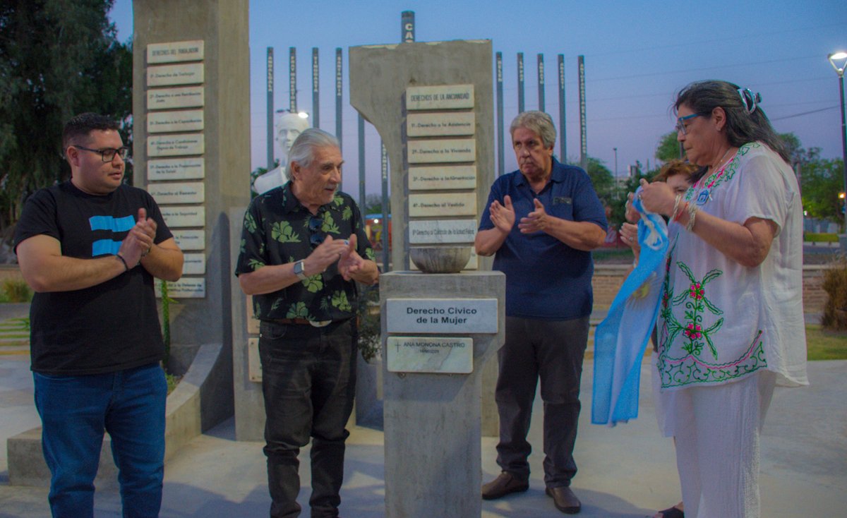 Compartimos un sentido y emotivo homenaje a nuestra querida “Monona”
Una compañera peronista de alma, militante incansable y de un corazón enorme. Gracias, Monona, por tu legado, por tu fuerza y por habernos enseñado que la militancia se hace con el corazón. ❤️ #PJCatamarca