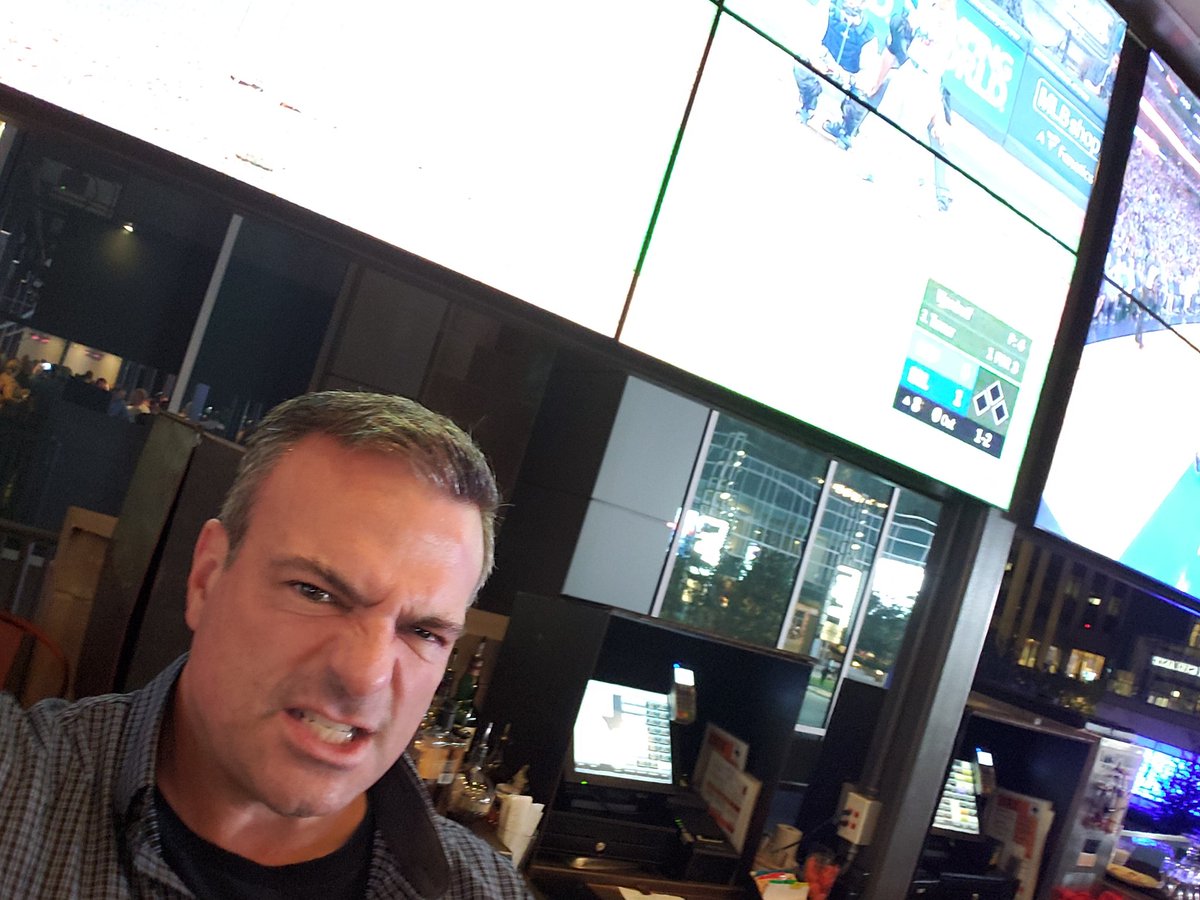 This is bringing me back to the Brewers losing the NLCS to LA in 2018, watched the final game 7 at my HS reunion in Texas (pictured below). Difference is a) my hair is grayer now and b) this series is feeling sweep-y.