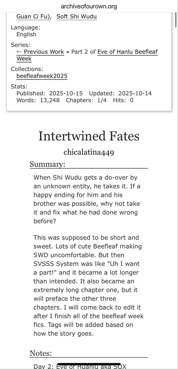 chibichan449's tweet image. Day 2 Eve of Hanlu
@fandom_beefleaf #beefleafweek2025 #beefleaf 

archiveofourown.org/works/72507716…