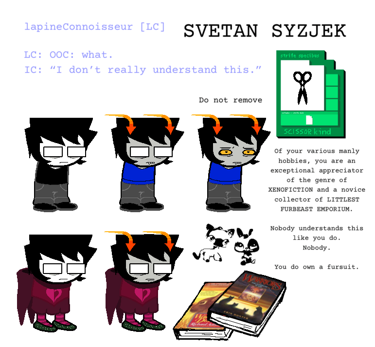 looks like someone ate sugar before bed