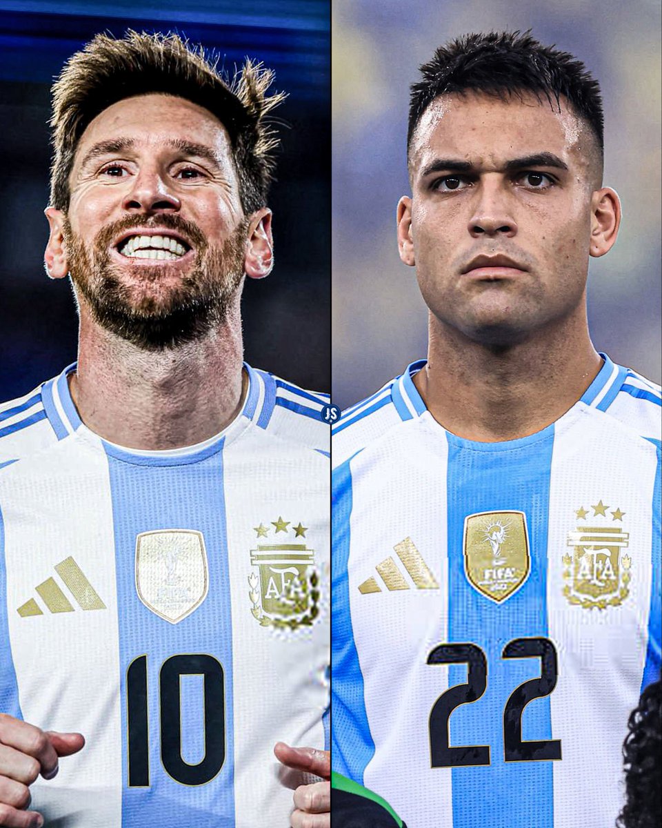 🇦🇷📊 Con ustedes, la lista de MÁXIMOS GOLEADORES HISTÓRICOS de la Selección Argentina:

◉ 1 - LIONEL MESSI | 114 GOLES
◉ 2 - Gabriel Batistuta | 54 GOLES
◉ 3 - Sergio Agüero | 42 GOLES
◉ 4 - LAUTARO MARTÍNEZ | 35 GOLES
◉ 5 - Hernán Crespo | 35 GOLES
◉ 6 - Diego Maradona |