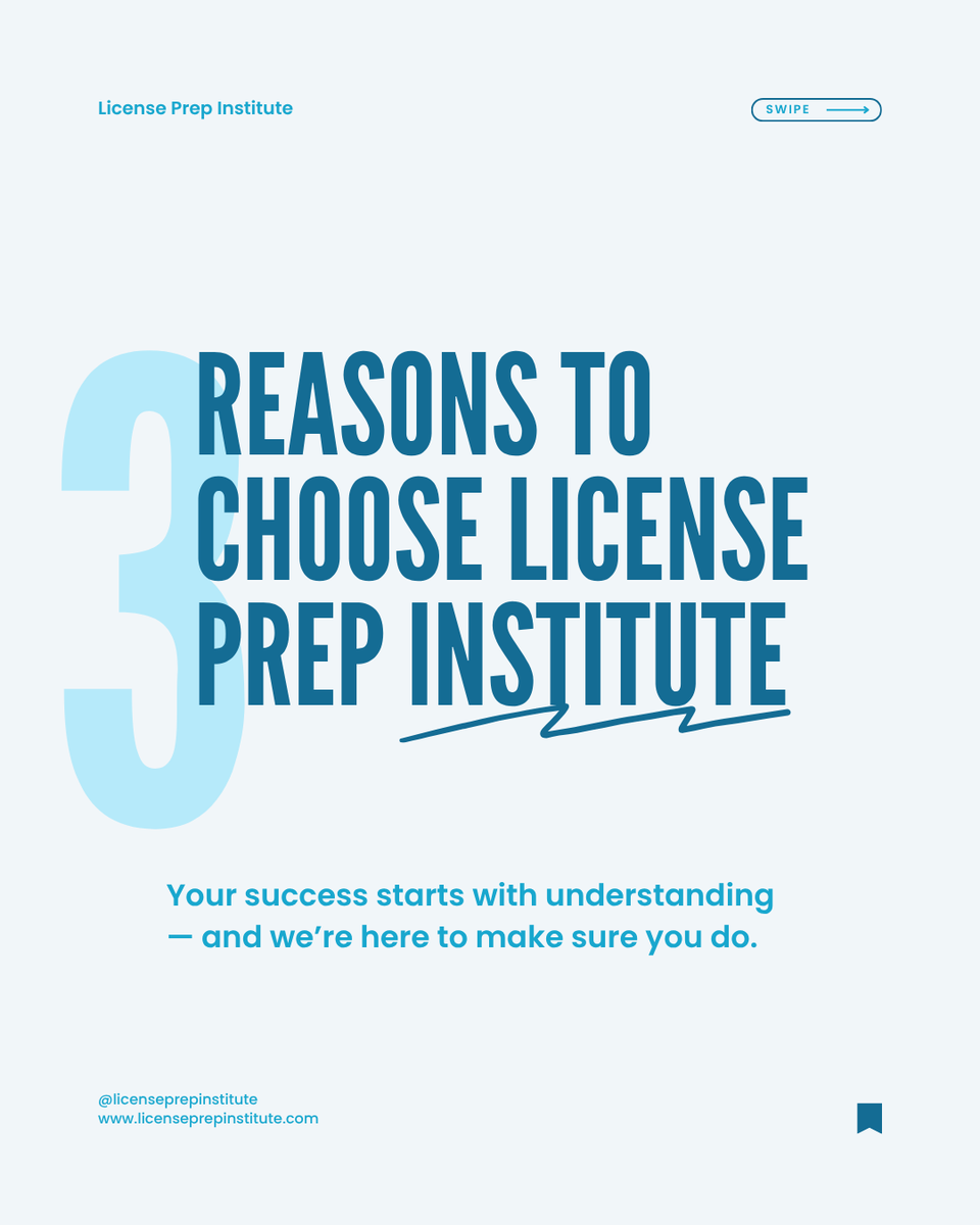 License Prep Institute (@LicensePrepInst) / Posts / X