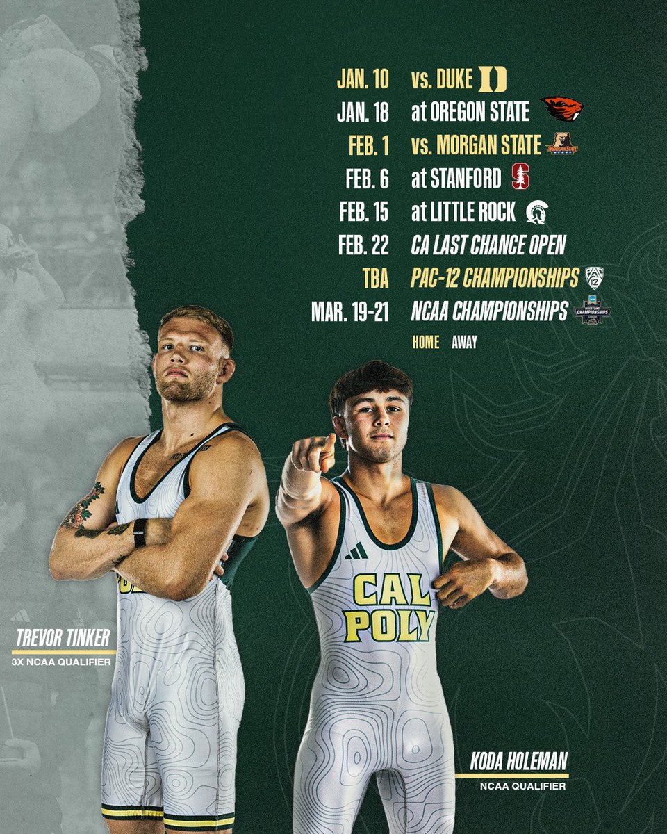 Finally, our schedule has arrived 💪

Break out those calendars Mustang fans 🗓️ We’ve got six home duals this season and in March we’ll be hosting the Pac-12 Championships for the first time in 21 years 🔥

📰: bit.ly/3KNNvHX

#RideHigh🐎 | #HorsePower