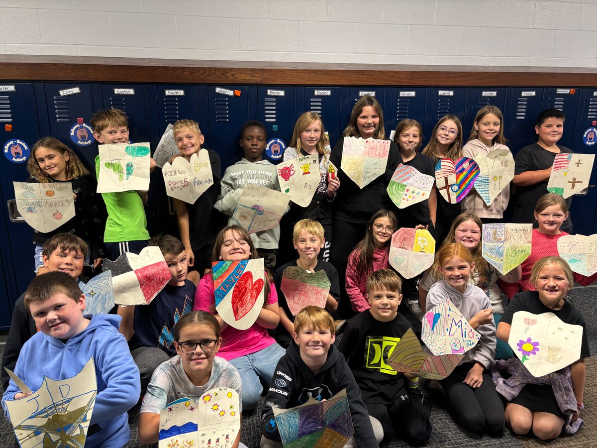 On Friday, Mrs. Harmes's class made shields to go with their current ELA unit.