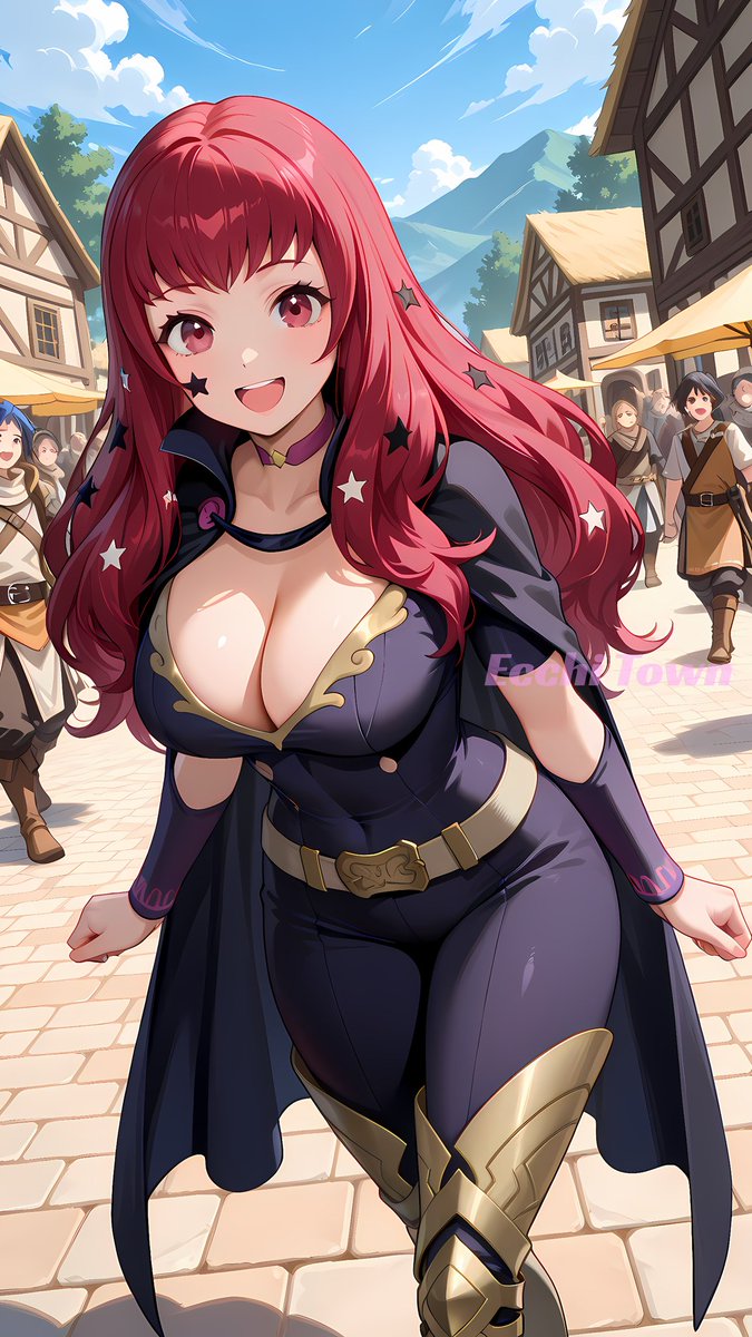 EcchiTown69's tweet photo. Just so you know, I've been training extra hard lately 💪
Yunaka | Fire Emblem 💕 https://t.co/b5h3tlOhBn