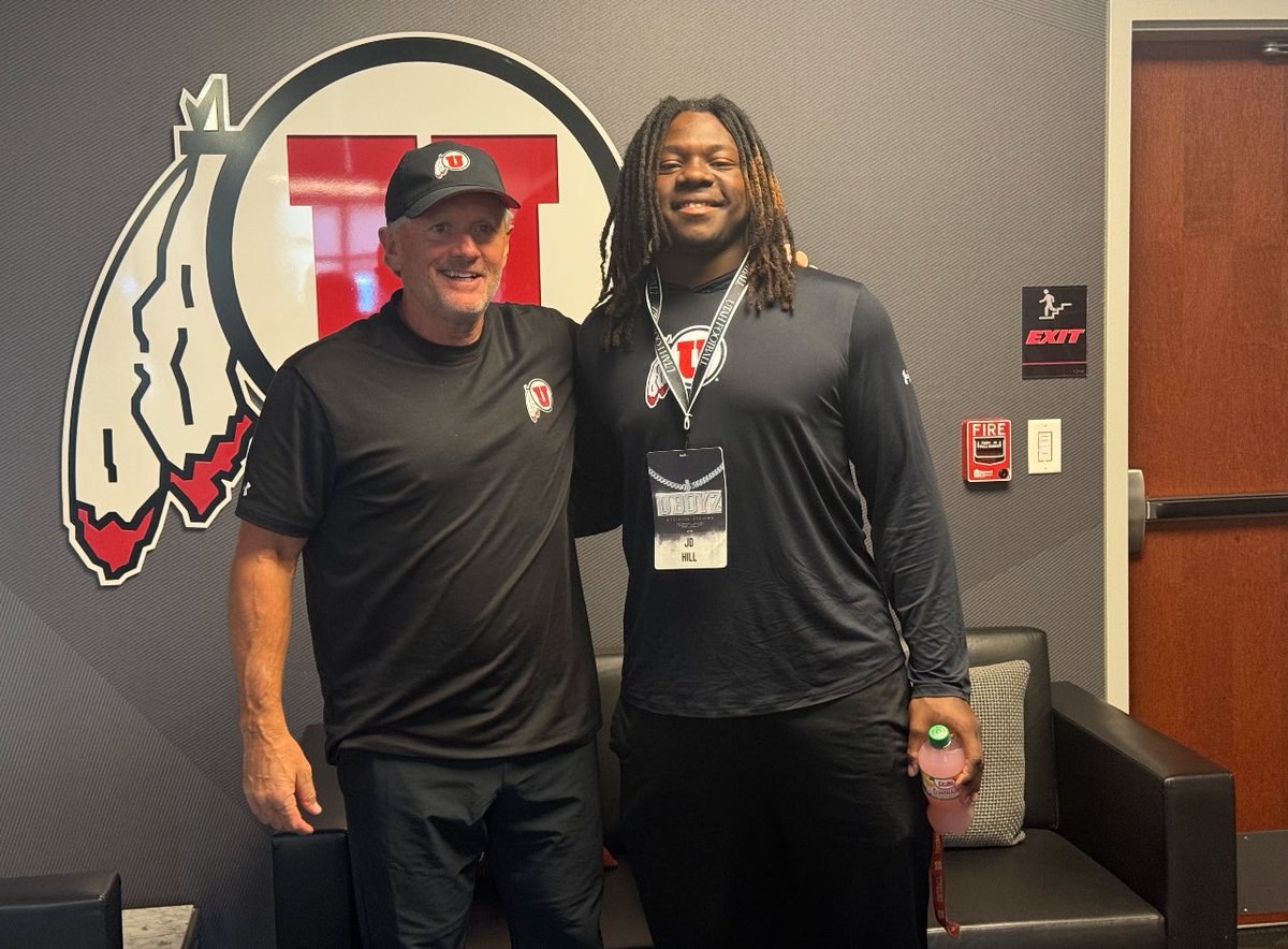 Thank you <a href="/Utah_Football/">Utah Football</a> for the OV last weekend!! Awesome place to be at, Also had a lot of fun! Thankful for the teaching, the breakdown, and the hospitality. Future is bright in Salt Lake🔴⚪️ #GoUtes <a href="/bigfam94/">Luther Elliss</a> <a href="/ReggieDunnJr/">Reggie Dunn</a> <a href="/CoachAjPatai/">Coach Aj</a> @UtahCoachWhitt