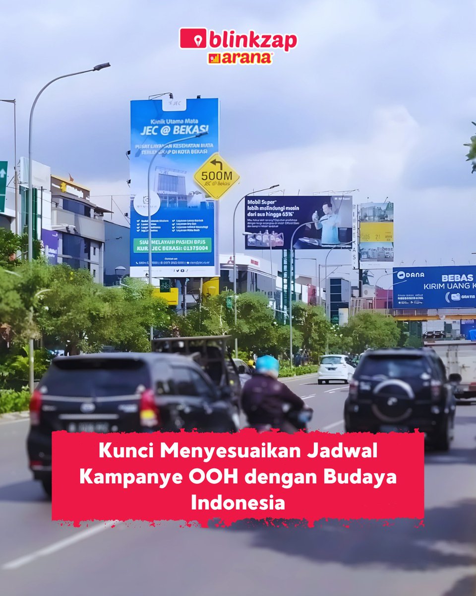 blinkzap's tweet image. Iklan luar ruang (OOH) bukan sekadar menempatkan billboard di jalan ramai atau halte. Kunci keberhasilannya terletak pada ketepatan waktu menyampaikan pesan yang sesuai, di tempat yang tepat, pada saat yang paling relevan.