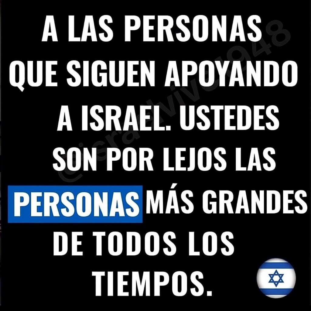 IsraelVive1948's tweet photo. Sépanlo !! ❤️ https://t.co/1fFSVHlJuH