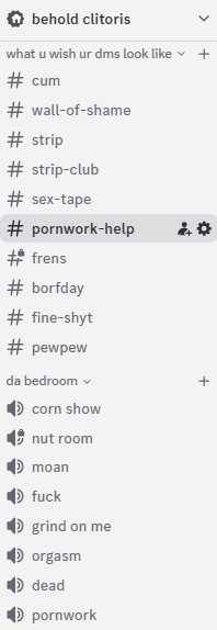 idk why yall hating on my server everyone fcking left..