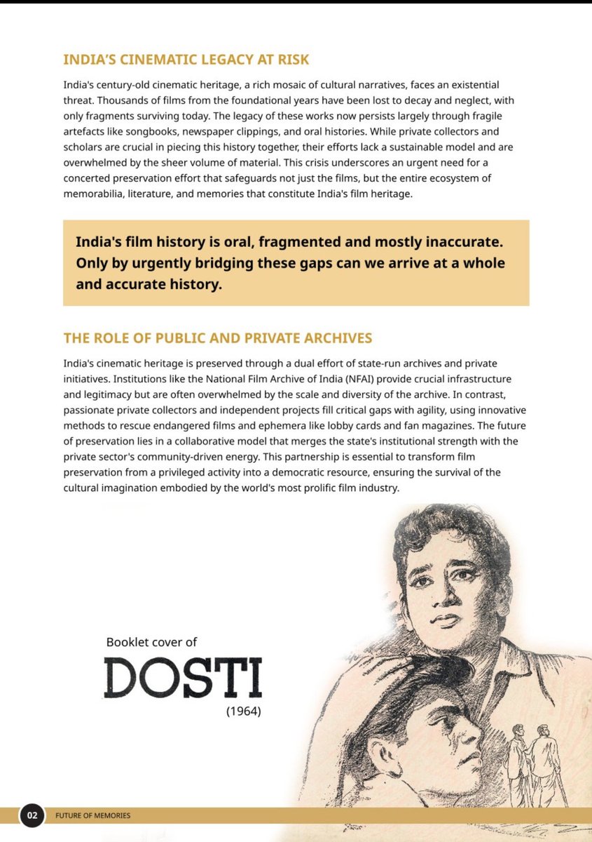 Register if you are a lover of cinema of the yore or a historian or an archivist..and please support our efforts by CSR or any other way of contribution. 

It has been nearly 15 years since I have been collecting cinema memorabilia, and now six years since  <a href="/ashabatra/">Asha Barmola</a> has been