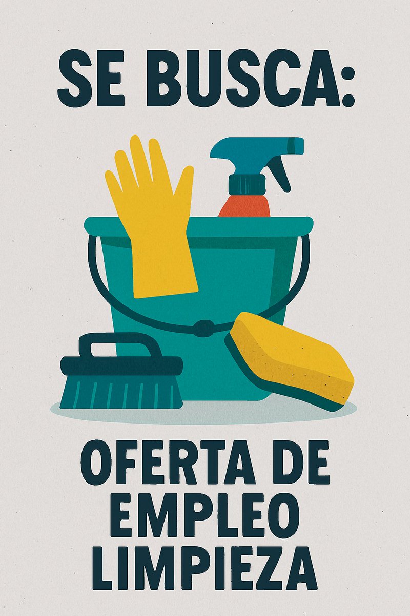 🔴 Se necesita personal de limpieza urgente.

Apliquen aquí👉 cutt.ly/kr93rUjz