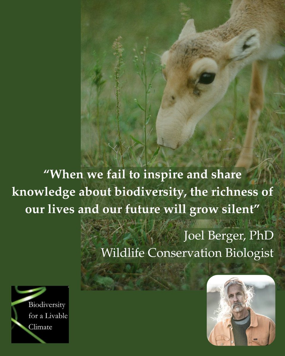 Biodiversity for a Livable Climate tweet media