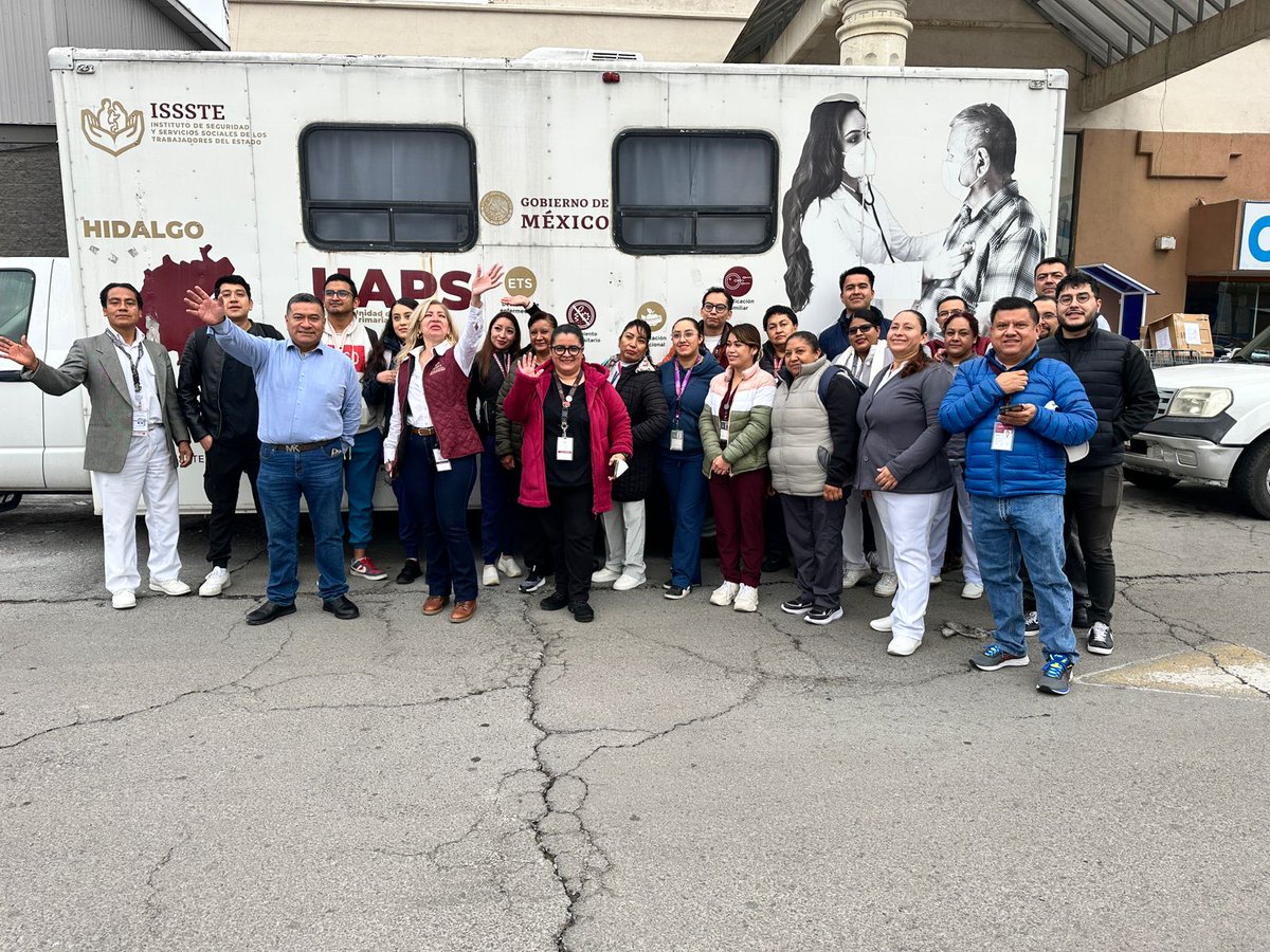 martibatres's tweet image. En el estado de Hidalgo, hoy salieron distintas rutas del @ISSSTE_mx que llevan apoyo de víveres y atención médica a los municipios de Metztitlán, Tenango, Tianguistengo, Nicolás Flores, Huautla y Calnali.