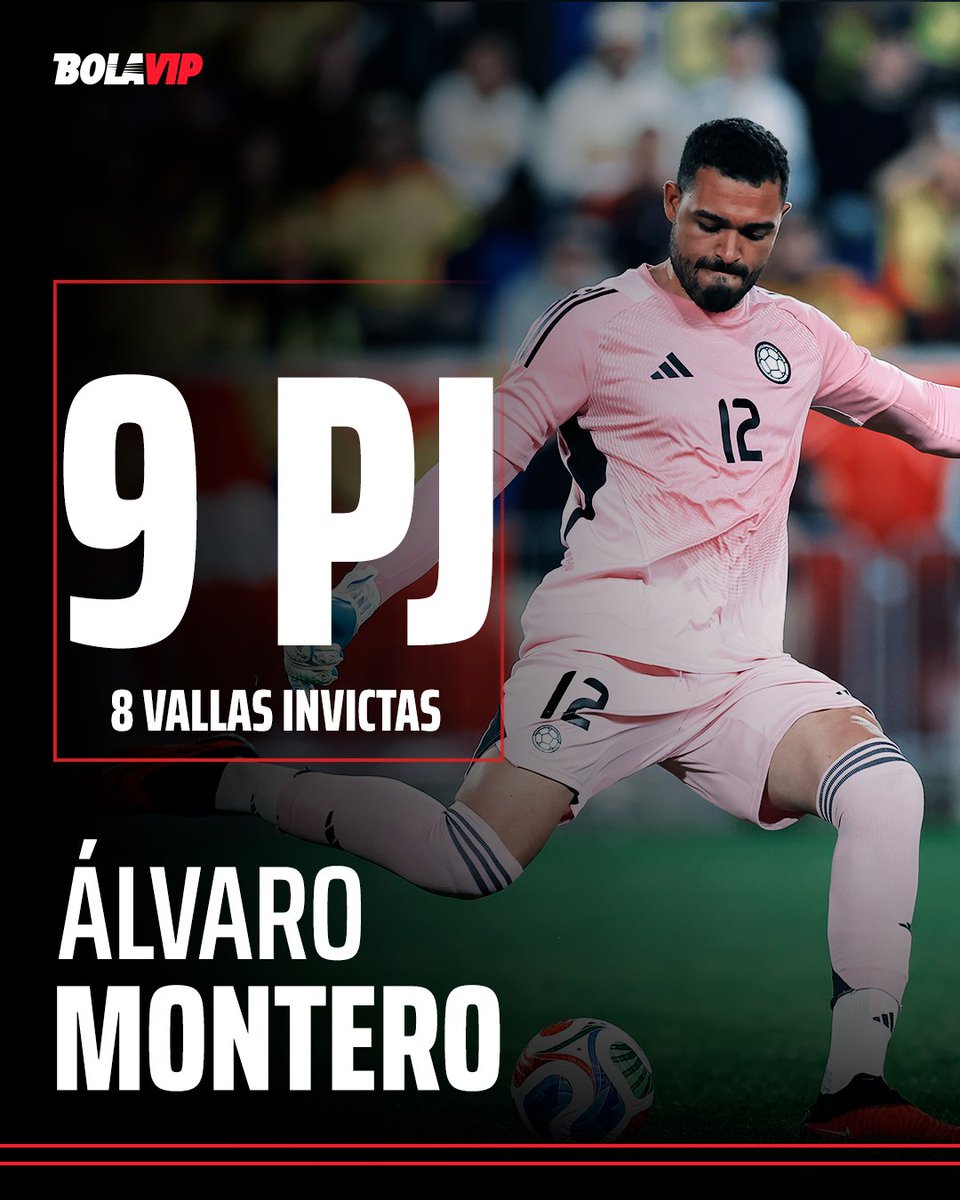 De los 9 partidos que Álvaro Montero jugó con Colombia, solo recibió gol en uno y fue de penal, ante Uruguay, cuando reemplazó a Camilo Vargas por expulsión en Barranquilla. 

Suma un total de 599 minutos entre amistosos (6), Copa América (2) y Eliminatorias (1).