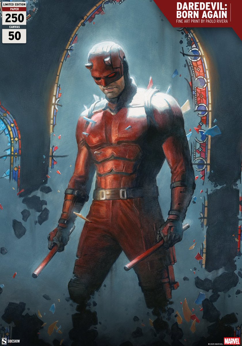 Sideshow had a version of this print at NYCC by Paolo Rivera, but it will be available soon in another limited edition of 250