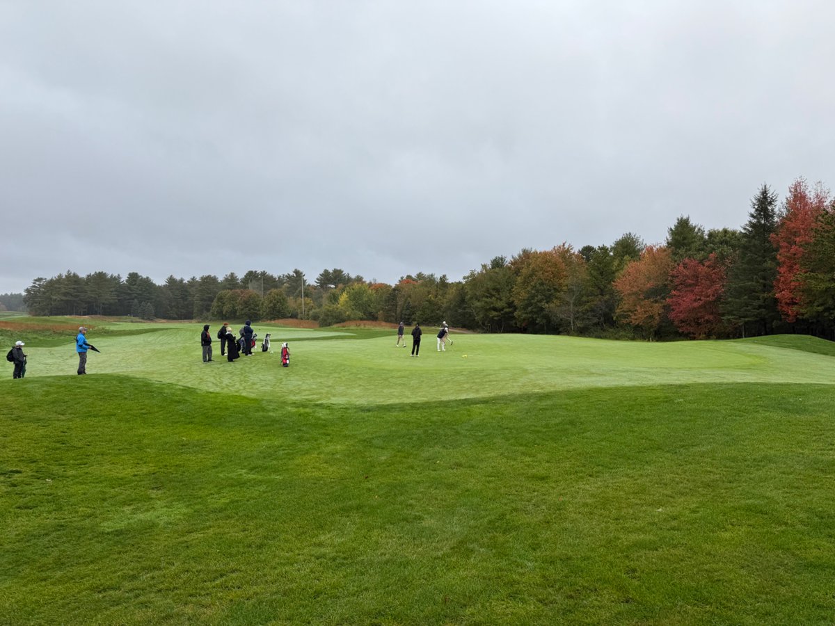 Although the team didn’t qualify, Senior Capt Cam Nehiley who finished inside the top 10 this afternoon-will represent the Panthers at the MIAA Division 2 State Finals to compete for an Individual State Title-  Monday October 20 at  Foxborough Country Club. Let’s Go!!