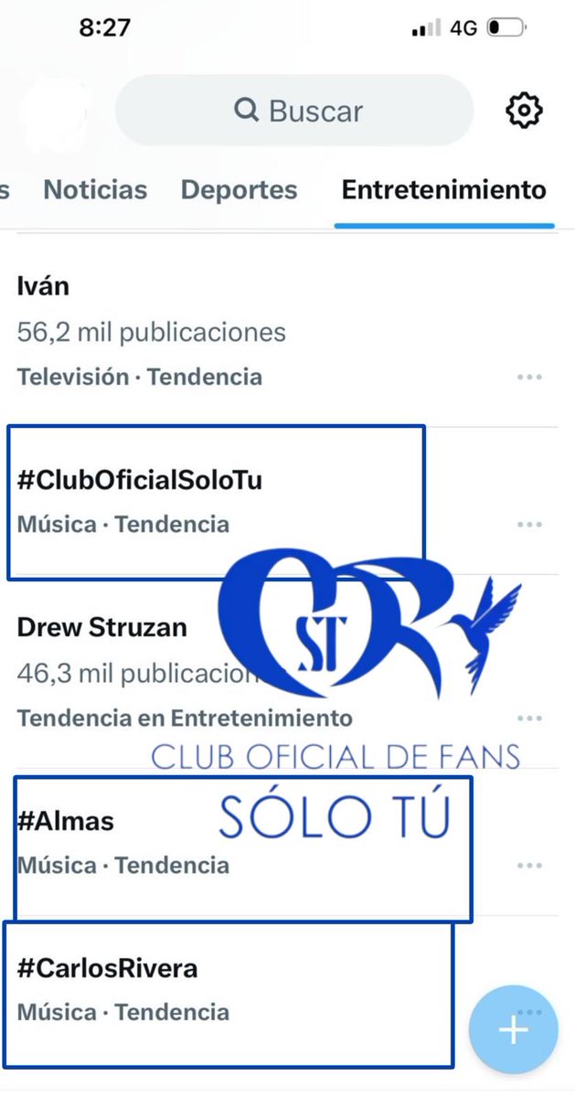 Hicimos tendencia con el próximo lanzamiento de CARLOS RIVERA “ALMAS” esperalo

#Almas #CarlosRivera 
#ClubOficialSoloTu 💙

#RiveristaSoloTu

<a href="/_CarlosRivera/">Carlos Rivera</a> <a href="/mikenoriega/">Mike Noriega</a> <a href="/WestWoodEntt/">Westwood Entertainment</a> <a href="/sonymusicmexico/">Sony Music México</a> <a href="/ClubSoloTu/">Carlos Rivera SóloTú</a>